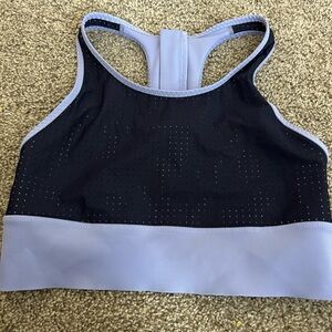 Athleta Black and Lavender Sports Bra